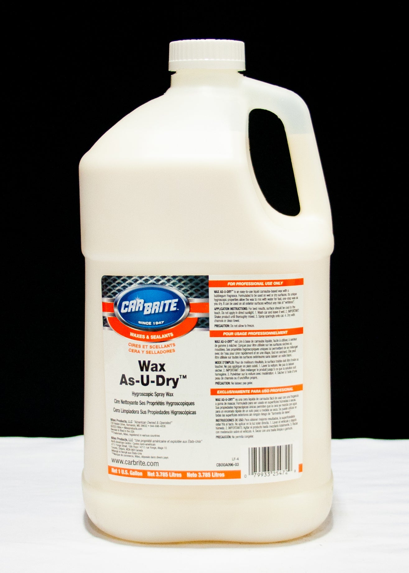 WAX AS-U-DRY